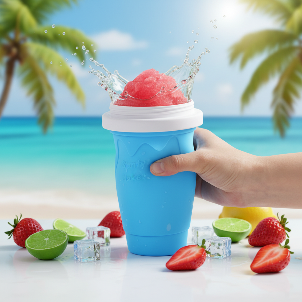 Slushy Cup 3D render veraniego
